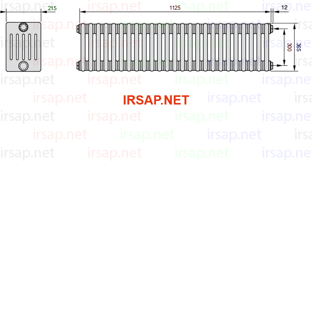 Радиатор IRSAP Tesi 60365/25 T02 CL 01